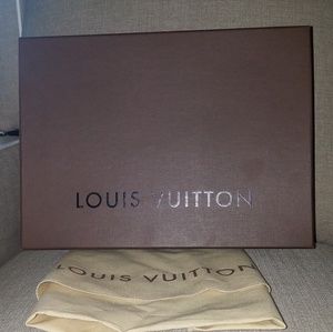 Authentic Louis vuitton box and dustbag